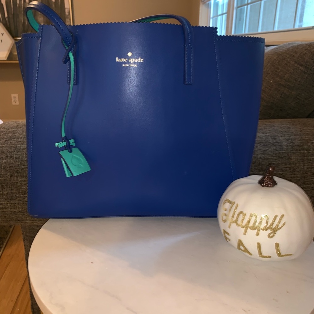 Gorgeous blue kate spade bag